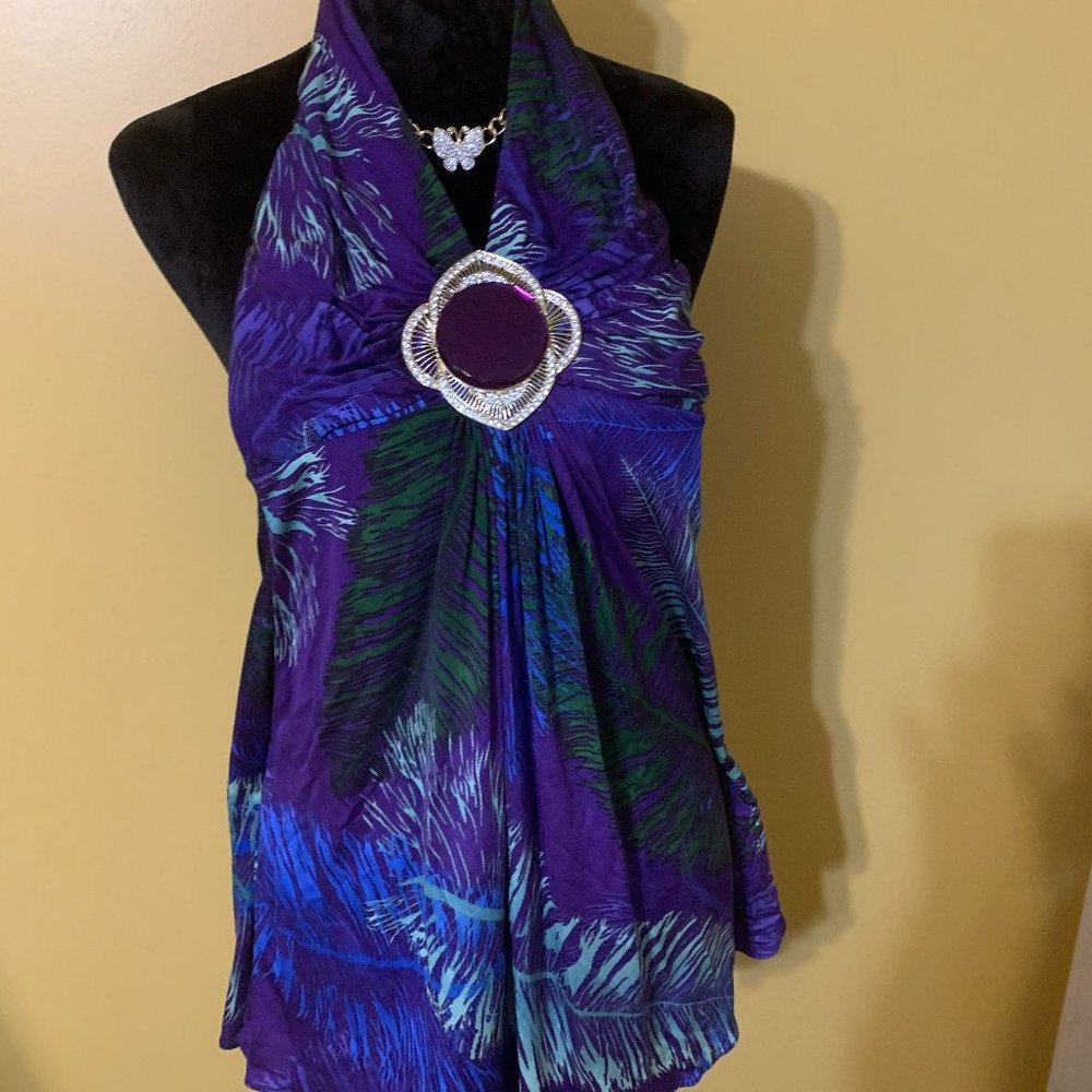 Sky Halter Top